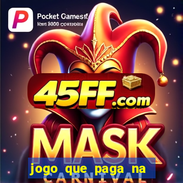 jogo que paga na hora via pix